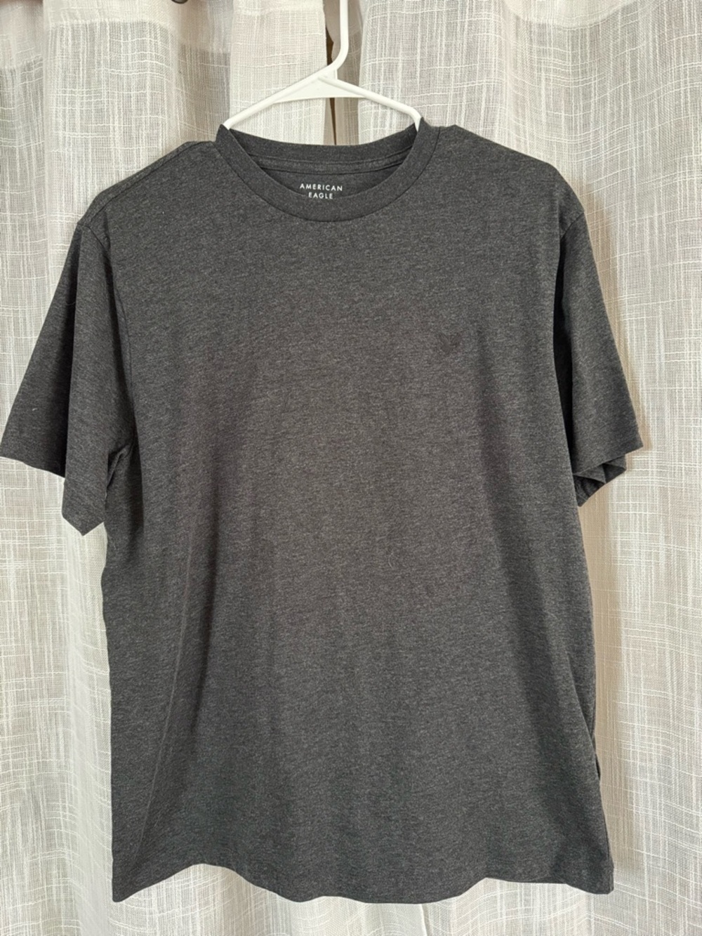 American Eagle Outfitters Short Sleeve Crew Tee - Dark Charcoal